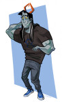  2020 body_modification fantroll fullres musclestuck solo stupid.dog 