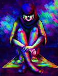  2013 fullres godtier light_aspect night rose_lalonde seer sitting solo stars tinikah 