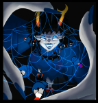  2026 aranea_serket bard bondage dancestors dream_ghost fullres gamzee_makara godtier jake_english multiple_personas rage_aspect ring_of_life size_difference sortacoffee starter_outfit web zodiac_symbol 