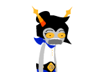  2025 fullres goticamarey hiveswap image_manipulation jaggy_lines nihkee_moolah reaction solo starter_outfit transparent 