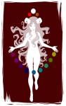  aradia_megido barefoot limited_palette midair silhouette solo source_needed 