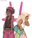 2015 body_modification dancestors fashion feferi_peixes freckles fullres humanized ikimaru meenah_peixes no_glasses peixeses profile text transparent zodiac_symbol 