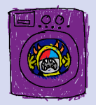  2014 animated dancestors fullres jaggy_lines mituna_captor sailorbeefcake scribble_mode solo starter_outfit 