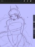 2026 art_program_in_frame fashion fullres grayscale kanaya_maryam knowielle monochrome sketch solo