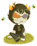  bees chibi sollux_captor solo theaceofhearts36 
