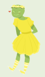2015 agpicklefeet blush crossdressing felt flower_crown fullres heart itchy no_hat solo