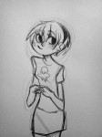  grayscale rose_lalonde sketch solo starter_outfit stridork 