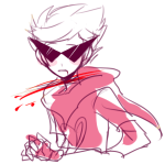 blood decapitation dirk_strider godtier heart_aspect prince solo
