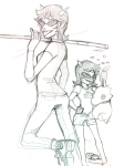  cane grayscale lapiny noose scalemates sketch solo terezi_pyrope 