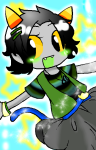  2011 blush fashion fullres jaggy_lines nepeta_leijon no_hat rinny solo stars zodiac_symbol 