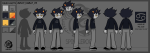2025 back_angle eggdrawsthings fullres grayscale headshot highlight_color homestuck:_the_animated_pilot john_egbert karkat_vantas official_art profile silhouette spindleroo starter_outfit text zodiac_symbol