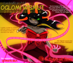  2025 fantroll fashion fullres godtier iceflower99 jaggy_lines language:alternian solo sylph text time_aspect translated 