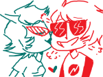  coolkids dave_strider deleted_source heart kiss limited_palette red_baseball_tee redrom shinybeautifly shipping terezi_pyrope 