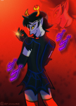  2021 aranea_serket arizuume back_angle crossover dancestors fullres jojo's_bizarre_adventure language:japanese mindfang_dress parody ring_of_life solo 