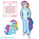  2026 blush bro fullres kigurumi my_little_pony myriadserased rainbow solo 