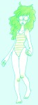  jade_harley limited_palette solo swimsuit wildparsnip 