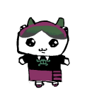 2026 anthro c1ubdeuce chiikawa crossover del'fi fullres homestuck:_beyond_canon jaggy_lines meat_timeline no_glasses nymphs pastiche solo starter_outfit