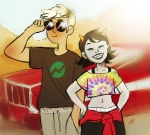  car casual dave_strider fashion no_glasses shelby terezi_pyrope 