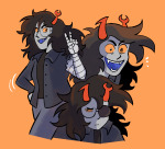 2024 art_dump artificial_limb eyepatch fullres illegal_vriska mushroomstairs no_glasses solo starter_outfit vriska_serket