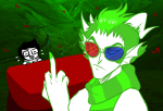  beekwhy erisolsprite jake_english land_of_mounds_and_xenon sprite the_finger 