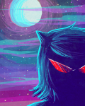  2013 fullres headshot moon night silhouette solo stars starter_outfit terezi_pyrope tinikah 