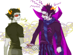  eridan_ampora erisol shipping sollux_captor sumssang text the_finger 