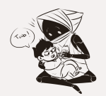  2014 agpicklefeet au babies beverage exile_parents fullres grayscale john_egbert sitting stabdads tab text wayward_vagabond word_balloon wv 