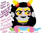 2026 emoticon feferi_peixes fullres plushie punstuck scoundrellyfeline sitting solo starter_outfit text