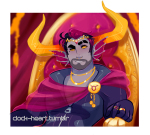  2016 ancestors bloodswap body_modification broken_source clock-heart facial_hair fashion fullres jewelry sitting solo the_summoner zodiac_symbol 