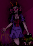  2011 blood cosplay crossover decapitation eridan_ampora feferi_peixes fullres mirai_nikki no_glasses pride sollux_captor 