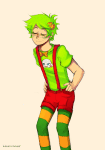  2013 animated dancing freckles fullres ikimaru jake_english solo trickster_mode 