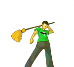  2013 andrew_hussie broken_source broom fullres sepulchritude_shirt solo sword tectrixcalibur the-true-blue-blur transparent weapon 