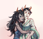  2016 casual fullres hug kanaya_maryam redrom shipping spidermoth vriska_serket weenie-kun wonk 