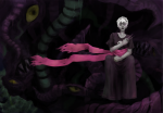  black_squiddle_dress horrorterrors moieru rose_lalonde solo thorns_of_oglogoth 