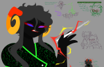  2024 fantroll heart iceflower99 multiple_personas pool_cue_wands redrom text the_handmaid 