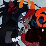 2025 ancestors beforus_ancestors blindfold fullres headphones holding_hands lamplady_swansong liliumaa magnet minato redrom ship_name_needed shipping skulls the_rankmaid vocaloid web