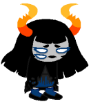  2019 ardata_carmia crying dawndoodle dream_ghost fullres hiveswap jaggy_lines solo sprite_mode starter_outfit transparent 