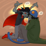  2024 abessive-art dragon_cape emoticon fullres heart nepeta_leijon redrom scratch_and_sniff shipping starter_outfit terezi_pyrope word_balloon 