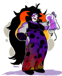  2018 blood chahut_maenad dagmars fashion fullres hiveswap mspa_reader size_difference starter_outfit 