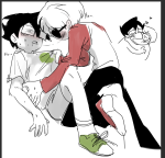  2026 blush c4rmy_hs dave_strider fullres hammertime heart john_egbert kiss near_kiss red_baseball_tee redrom shipping starter_outfit sweat 