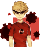  aspect_symbol dave_strider lawey red_record_tee solo starter_outfit time_aspect 