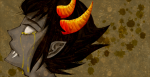  2012 crying fullres half_ghost headshot profile q-dormir sollux_captor solo 