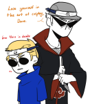  bro cheese3d cosplay crossover dave_strider naruto 
