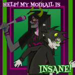  2025 alternate_hair blood deuce_clubs duddubstep fullres jaggy_lines karkat_vantas palerom profile scars shipping sober_gamzee starter_outfit text tropicshipping weapon 