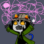  2011 animated babinani epilepsy_warning fullres hat jaggy_lines nepeta_leijon solo starter_outfit yarn 