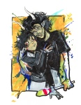  2019 blood crying deuce_clubs domingo dubcon fullres gamzee_makara hug karkat_vantas palerom scars shipping sketch sober_gamzee starter_outfit tropicshipping 