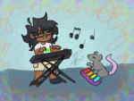  2024 crossover furfag-cringelord instrument john_egbert june_egbert music_note neil_banging_out_the_tunes piano starter_outfit transtuck 