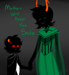  2011 ancestors bana dolomom fullres holding_hands jaggy_lines silhouette starter_outfit text the_dolorosa the_sufferer 