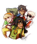  2017 beta_kids broken_source cosplay crossover dave_strider fullres jade_harley john_egbert r-i-v-e-r rose_lalonde voltron 