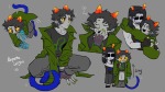  2021 action_claws claw_gloves equius_zahhak hug meowrails nepeta_leijon no_hat palerom shipping starter_outfit swampland sweat 